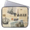 French Postcard Collage Laptop Sleeve