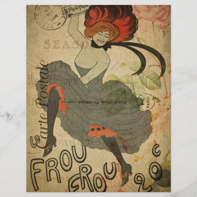 French Postcard Flyer (Front)