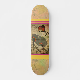 French Postcard Skateboard