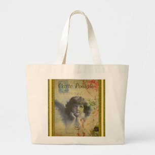 French Postcard Tote Bag
