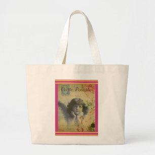 French Postcard Tote Bag