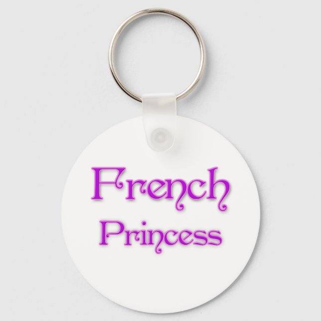 French Princess Key Ring (Front)