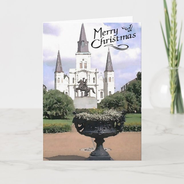 French Quarter Christmas Card (Front)