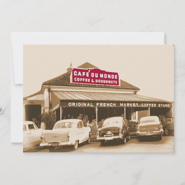 French Quarter Coffee Stand 1950 (Front)