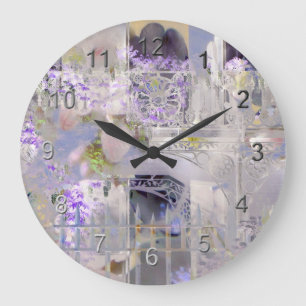 French Quarter Large Clock