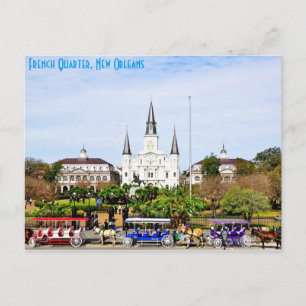 French Quarter, New Orleans Postcard