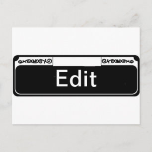 French Quarter Street sign Blanks Postcard