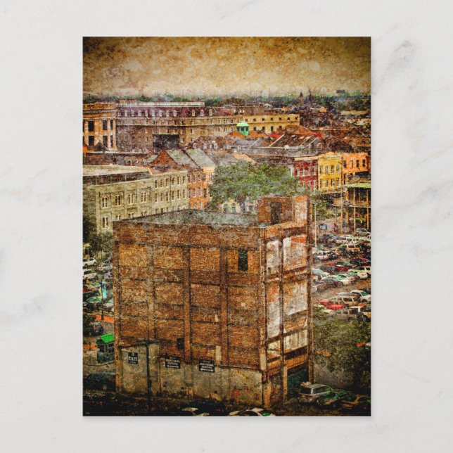 French Quarter Textures Postcard (Front)