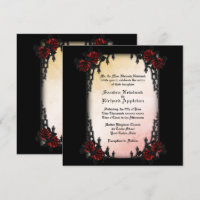 French Quarter Victorian / Goth Theme Wedding
