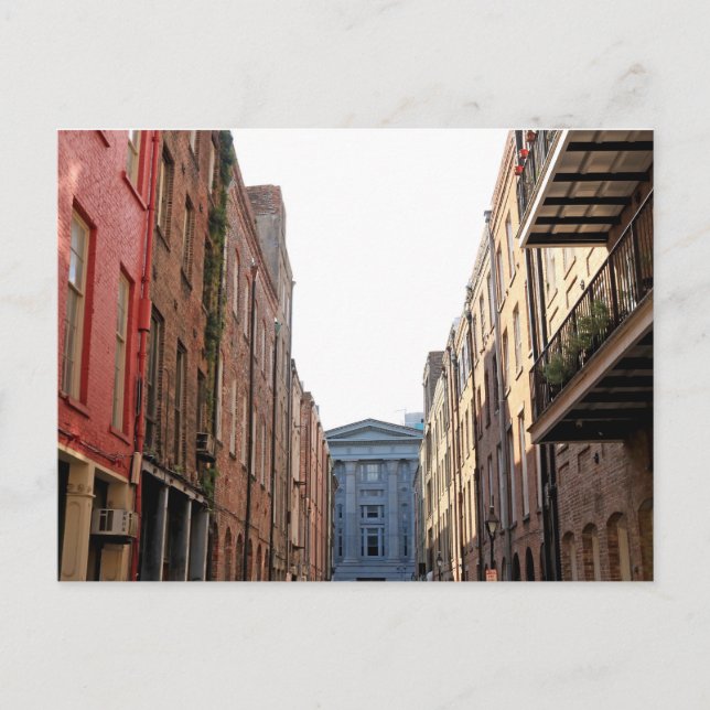 French Quarters Alley Postcard (Front)