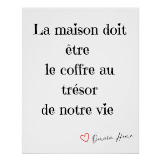 French Quote Wall Art