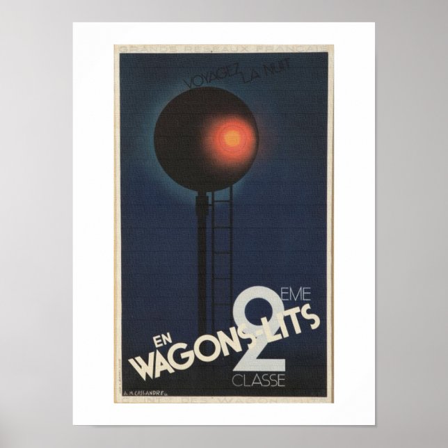 French Railways retro poster (Front)