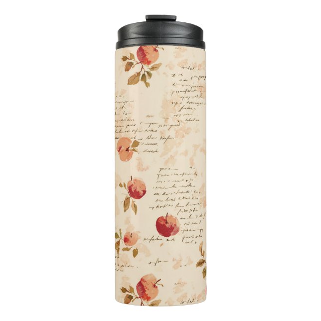 French Red Apples  Thermal Tumbler (Front)