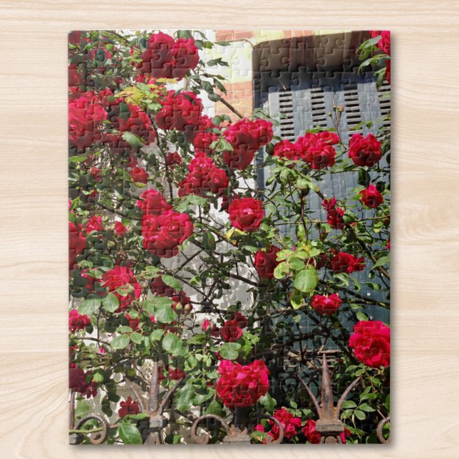 French Red Roses Jigsaw Puzzle (Creator Uploaded)