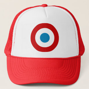 French Revolution Roundel France Cocarde Tricolore Trucker Hat