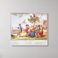 French revolutionaries dancing the carmagnole