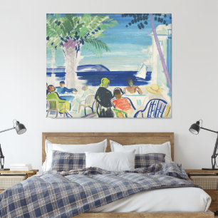 French Riviera  Canvas Print