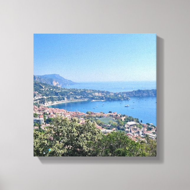 French Riviera Canvas Print (Front)