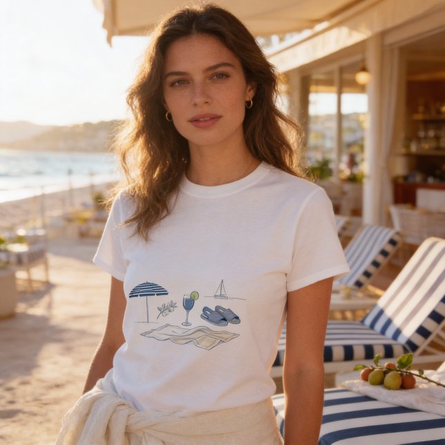 French Riviera Coastal Tee (Creator Uploaded)