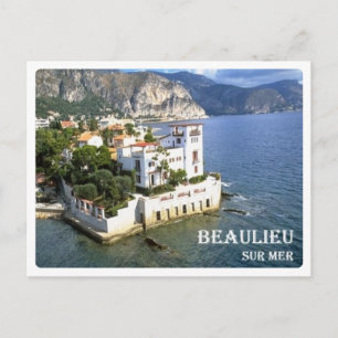 French Riviera - Côte d'Azur - Postcard