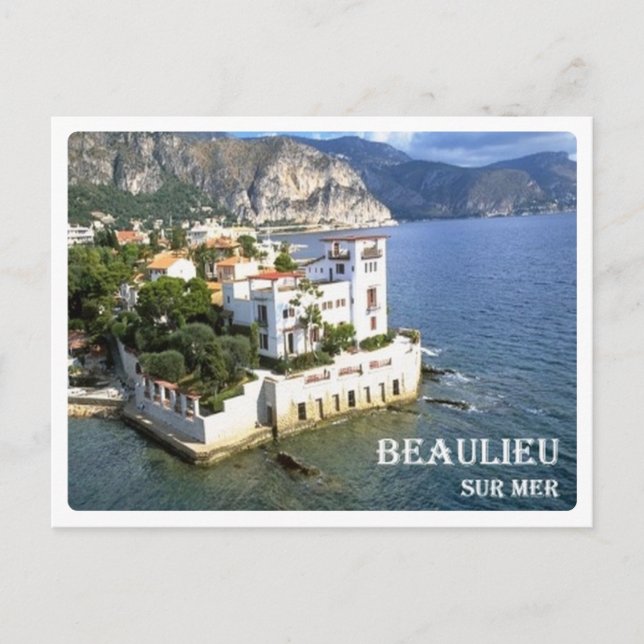 French Riviera - Côte d'Azur - Postcard (Front)