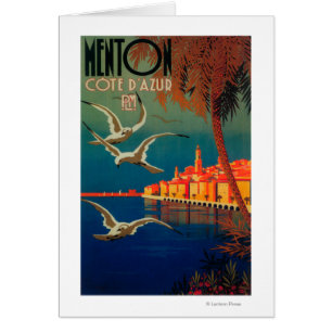 French Riviera Travel Poster # 1