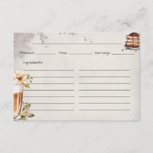 French Roast Basic Recipe Card