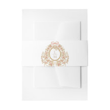 French Rococo Rose Monogram Wedding