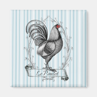 French Rooster Le Poulet Magnet