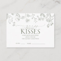 French Sage Green Victorian Floral Shower Game