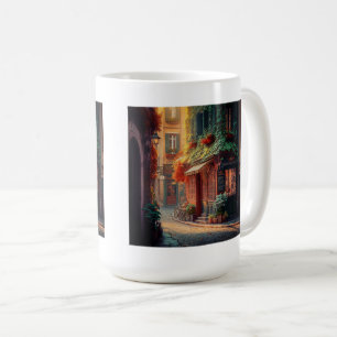 French Scene Classic Mug, 15 oz  Coffee Mug
