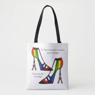 French Shoes you only dream about Tote Bag