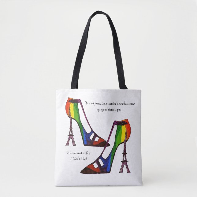 French Shoes you only dream about Tote Bag (Front)