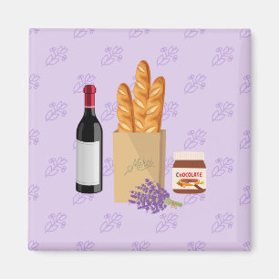 French Snack Magnet