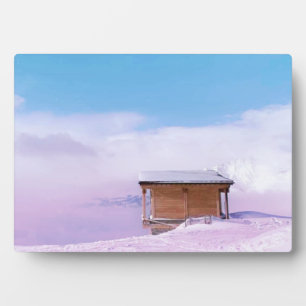 French Snow Mountain Hut Plaque