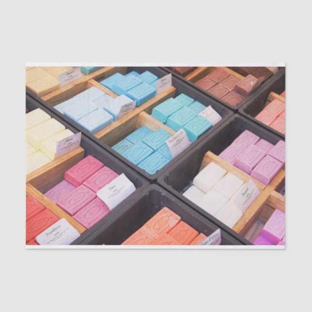 French Soap From Province, France Tissue Paper (Front)