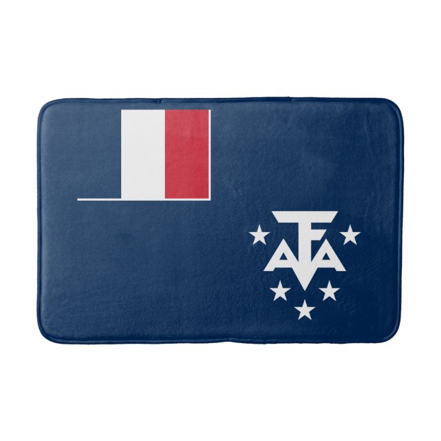 French Southern Antarctic Lands Bath Mat (Front)