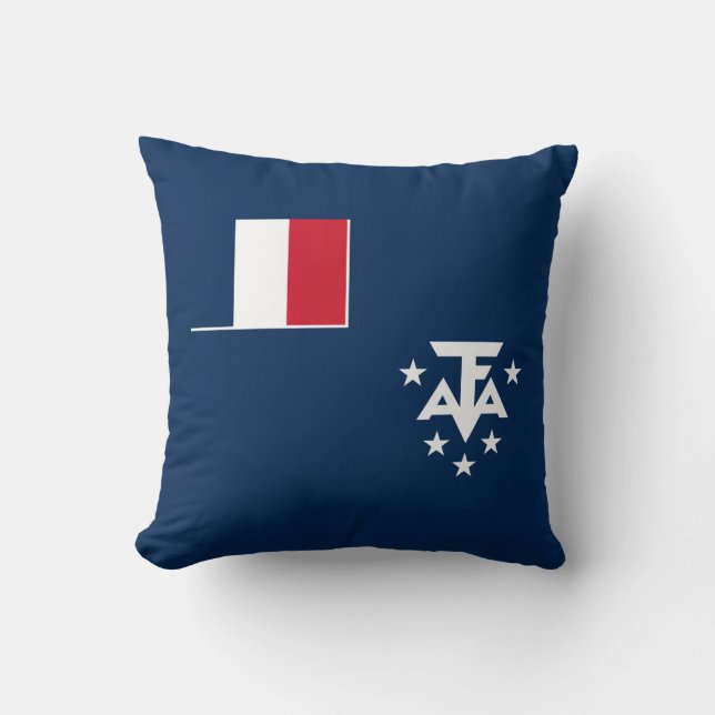 French Southern Antarctic Lands Cushion (Front)