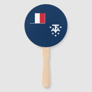 French Southern Antarctic Lands Hand Fan