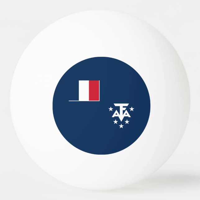 French Southern Antarctic Lands Ping Pong Ball (Front)