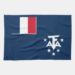 French Southern Antarctic Lands Tea Towel