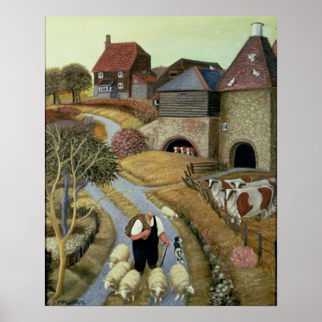 French Street Farm Poster (Front)