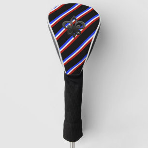 French stripes flag golf head cover