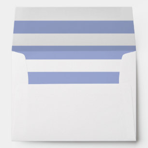 French Stripes in Blue Envelopes