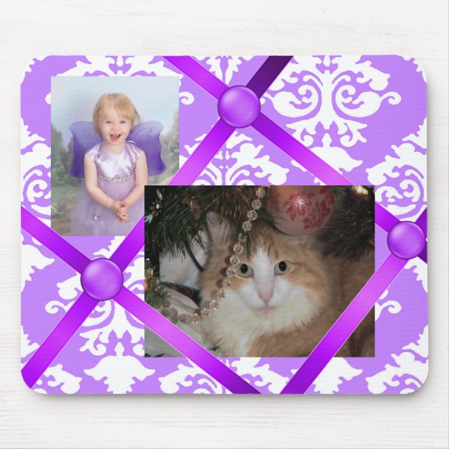 French style bulletin board mouse pad (Front)