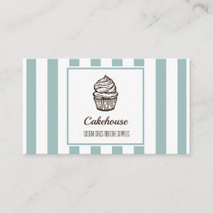 French Style Cake Shop Business Card