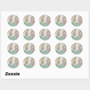 French Tapestry Envelope Stickers
