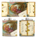 French Teacup Flask Romantic Gift<br><div class="desc">A sip of sherry will surely taste sweet from this romantic flask for lovers of all things Victorian. Makes a great Valentine's Day,  birthday,  or Mother's Day gift.</div>