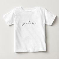French Text Quote Joie de Vivre Cute