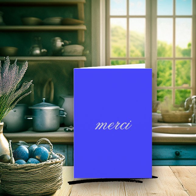 French Thank You Card (Creator Uploaded)